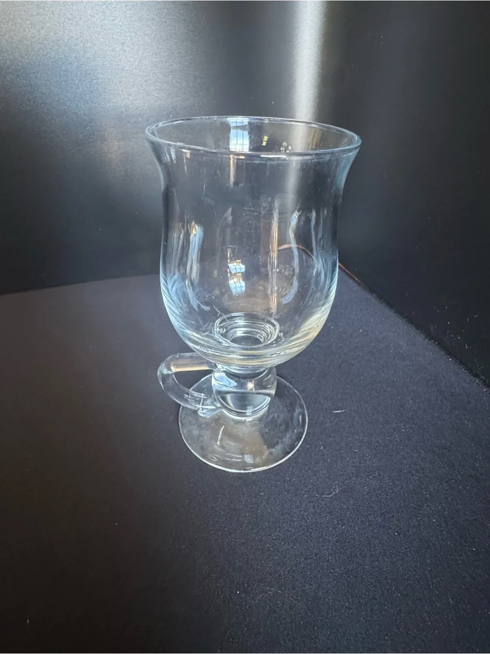 Irish Coffee Mug four clear